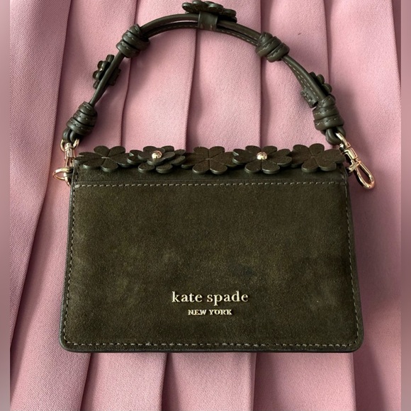 Kate Spade Natasha Floral Embellished Leather Mini Bag - Picture 11 of 15